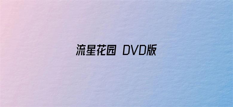 流星花园 DVD版